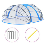 Vidaxl bazen Umbrella Oval 530x410x205 cm