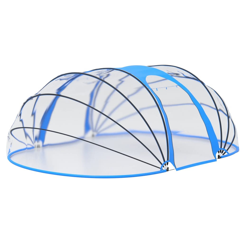 Vidaxl bazen Umbrella Oval 530x410x205 cm