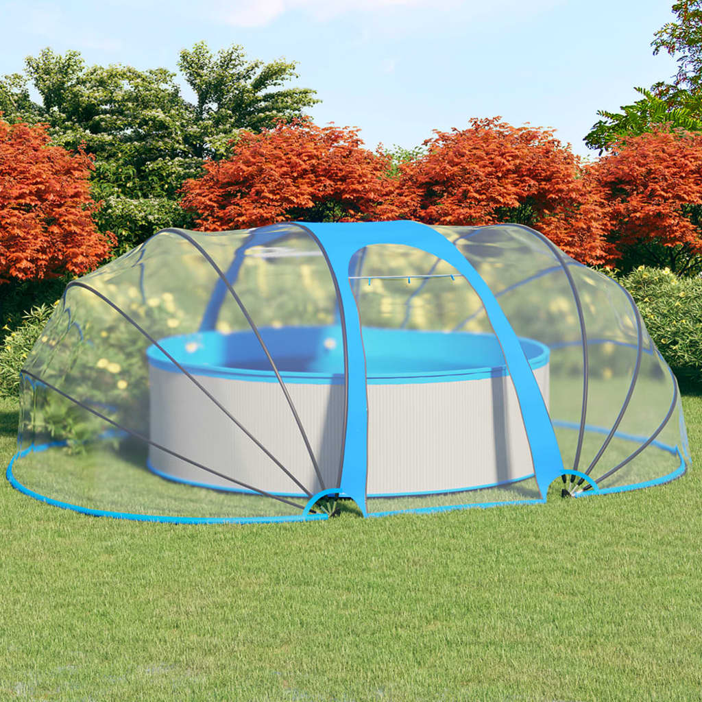 Vidaxl bazen Umbrella Oval 530x410x205 cm