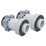 Vidaxl zwembadslangadapters 2 st type b