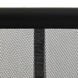 Vidaxl Fly Curtain 5-stycken 120x240 cm Mesh Black