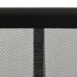 Vidaxl vliegengordijn 10-delig 240x240 cm mesh zwart