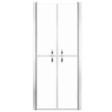Vidaxl douchedeur 76x190 cm esg transparant