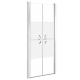 Vidaxl shower door 101x190 cm ESG Halfmat