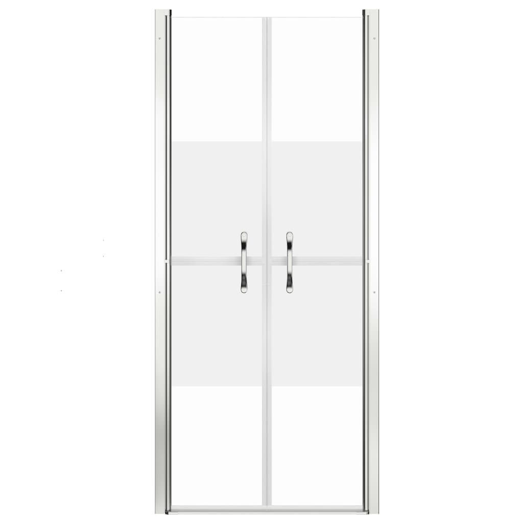 Vidaxl shower door 101x190 cm ESG Halfmat