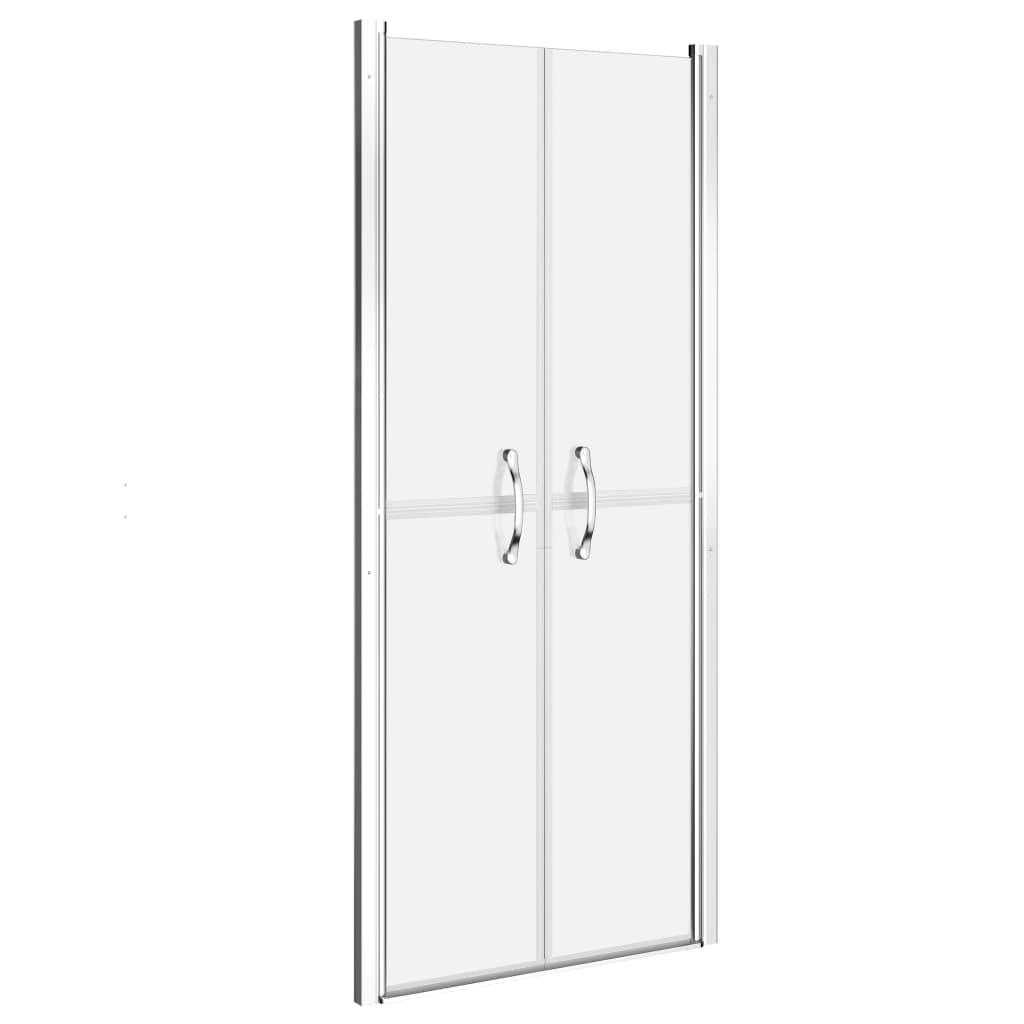 Puerta de ducha Vidaxl 76x190 cm ESG mate