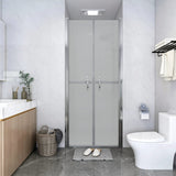 Puerta de ducha Vidaxl 76x190 cm ESG mate