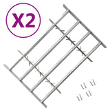 VidaXL Window protection adjustable 2 ST 1000-1500 mm