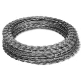 Vidaxl Shaver Mound Wire 2 St 100 M Galvaniseret stål