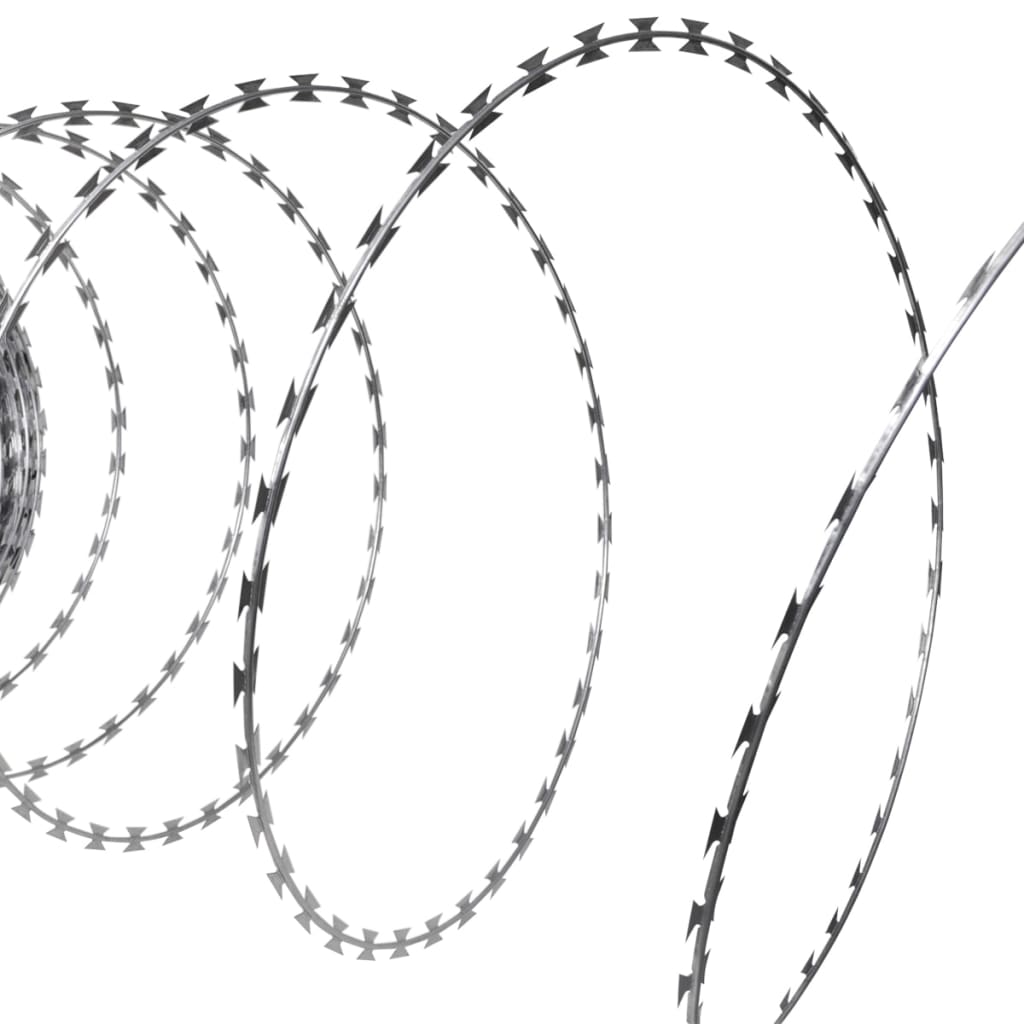 Vidaxl Shaver Mound Wire 2 St 100 M Galvaniseret stål