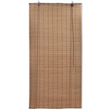 Vidaxl rullgardiner 2 st 80x160 cm bambubrun