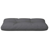 Vidaxl palletkussen 70x40x12 cm stof antracietkleurig