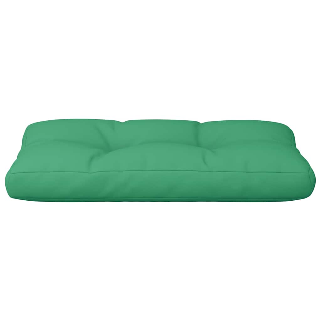 Vidaxl palletkussen 80x40x12 cm stof groen