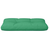 Vidaxl palletkussen 80x40x12 cm stof groen