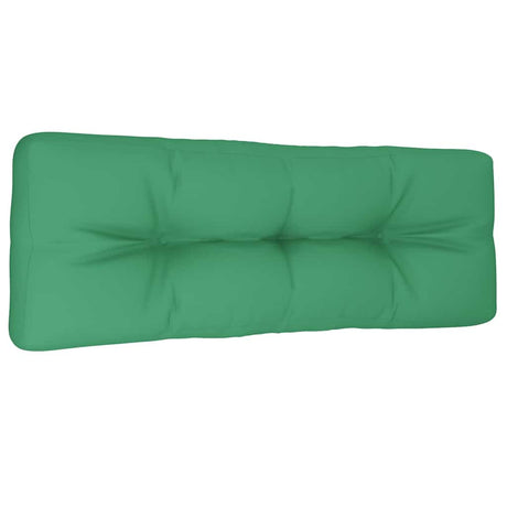 Vidaxl palletkussen 120x40x12 cm stof groen