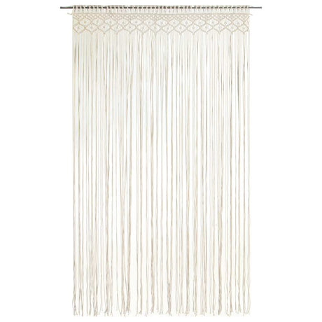Vidaxl gordijn macramé 140x240 cm katoen