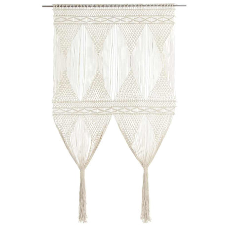 Vidaxl gordijn macramé 140x240 cm katoen