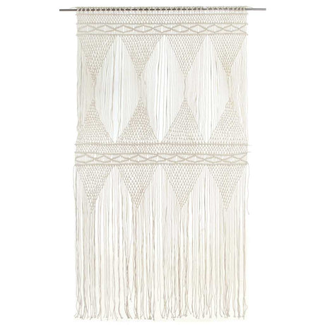Vidaxl gordijn macramé 140x240 cm katoen