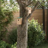 Vidaxl vogelhuisjes 10 st 12x12x22 cm massief vurenhout