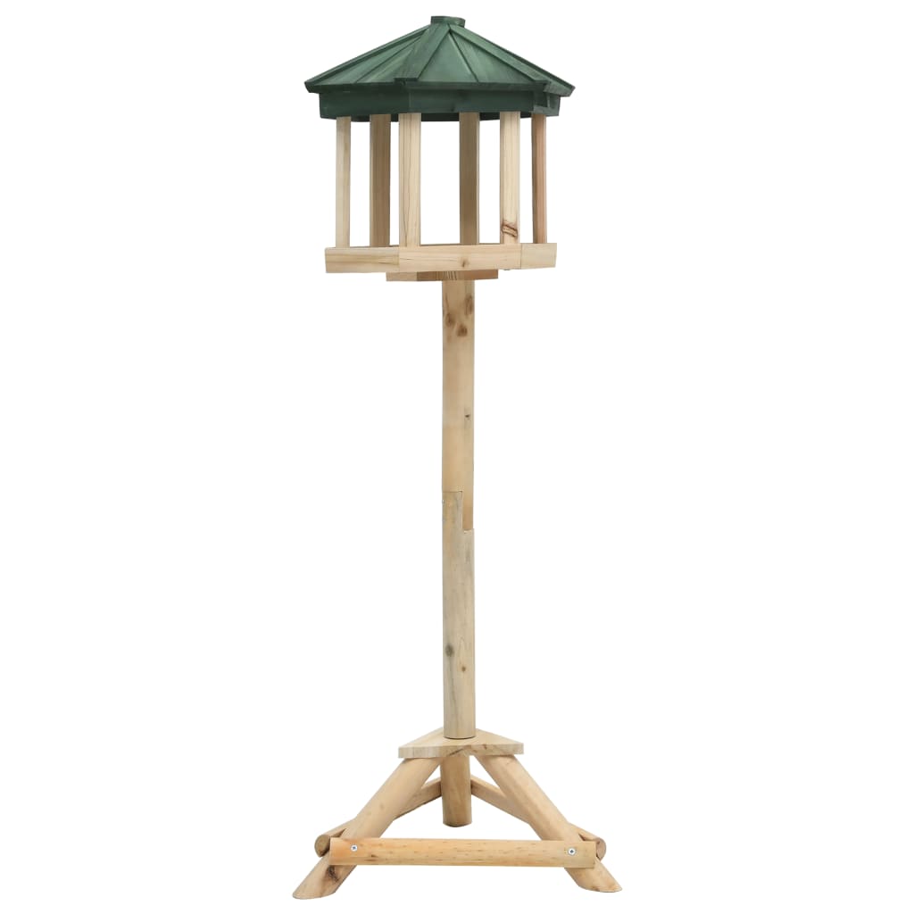 Vidaxl Bird Feed stojící 33x110 cm pevné borovice