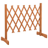 Vidaxl Garden Slat Arbeit 120 x 60 cm Festkiefer Orange