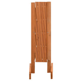 Vidaxl Garden Slat Arbeit 120 x 60 cm Festkiefer Orange