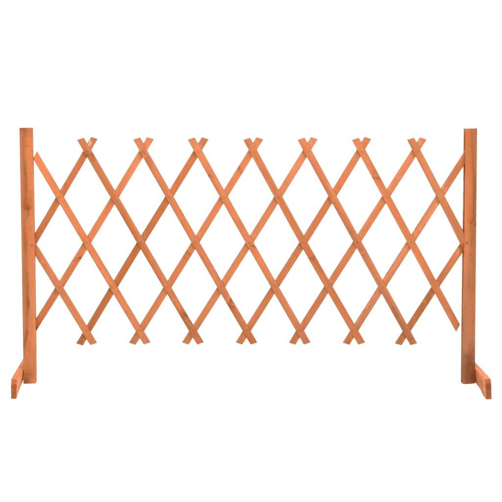 Vidaxl Garden Slat Arbeit 150 x 80 cm Festkiefer Orange