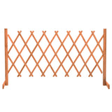 Vidaxl Garden Slat Arbeit 150 x 80 cm Festkiefer Orange