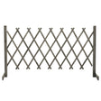 Vidaxl tuinlatwerk 150x80 cm massief vurenhout grijs