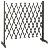 Vidaxl tuinlatwerk 180x100 cm massief vurenhout grijs