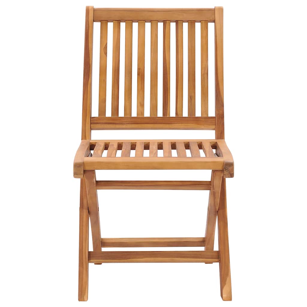 Vidaxl tuinstoelen 2 st inklapbaar massief teakhout