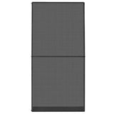 Vidaxl screen door with hinges 120x240 cm anthracite