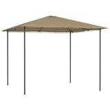 Bidaxl arbor 160 g m² 3x3x2,6 m taupe