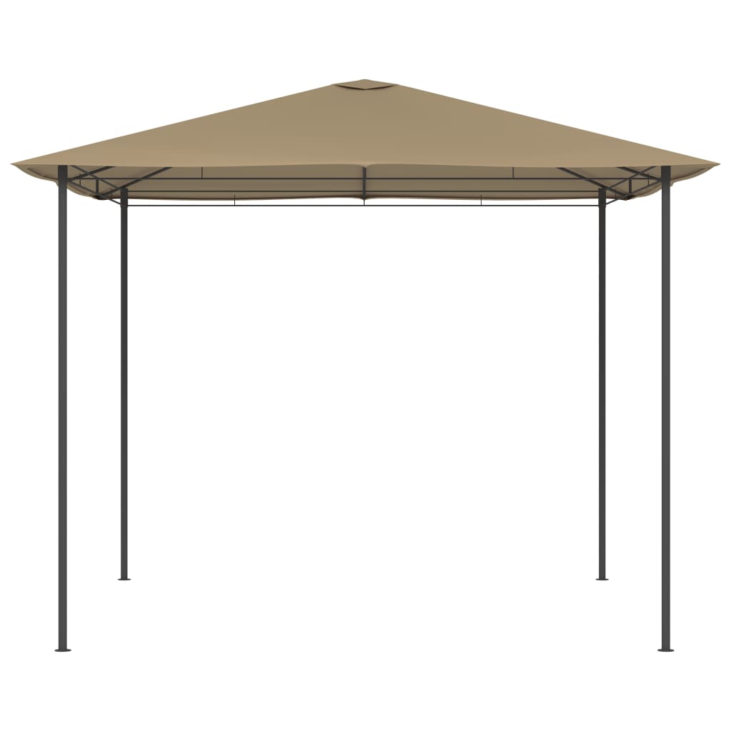 Bidaxl arbor 160 g m² 3x3x2,6 m taupe