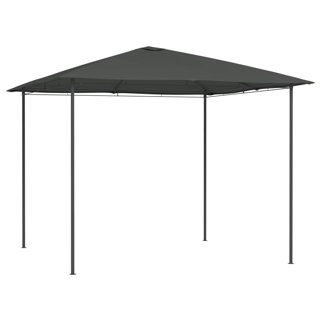 Vidaxl Arbor 160 g m² 3x3x2,6 m antracit -barvan