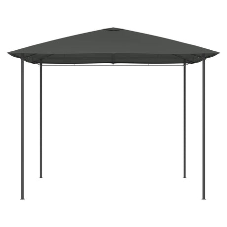 Vidaxl prieel 160 g m² 3x3x2,6 m antracietkleurig