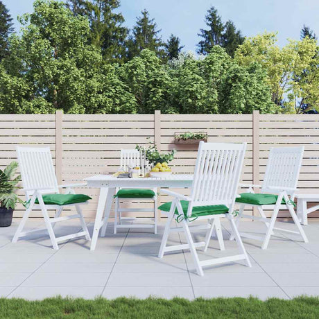 Vidaxl stoelkussens 4 st 50x50x7 cm oxford stof groen
