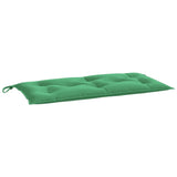 VIDAXL Garden Bench Blaža 100x50x7 cm Oxford tkanina zelena