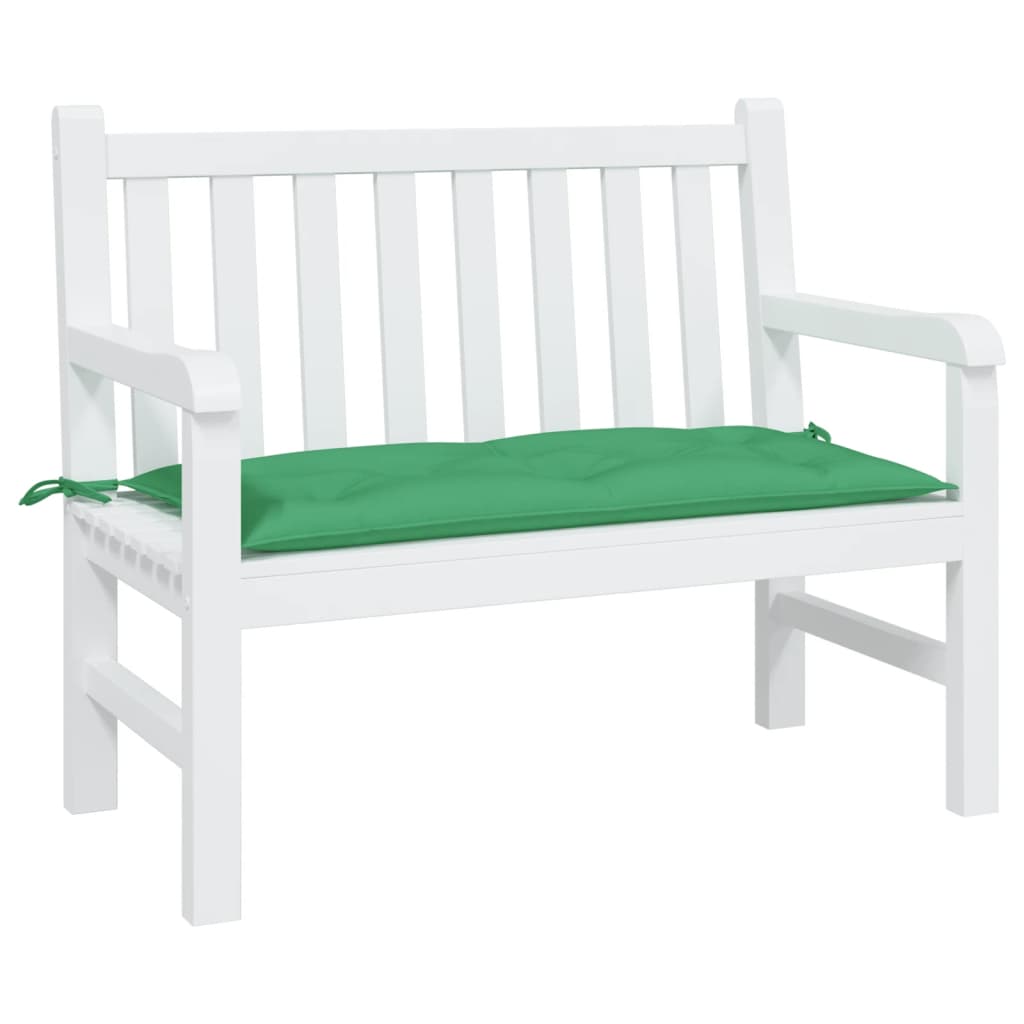 VIDAXL Garden Bench Blaža 100x50x7 cm Oxford tkanina zelena