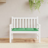 VIDAXL Garden Bench Blaža 100x50x7 cm Oxford tkanina zelena