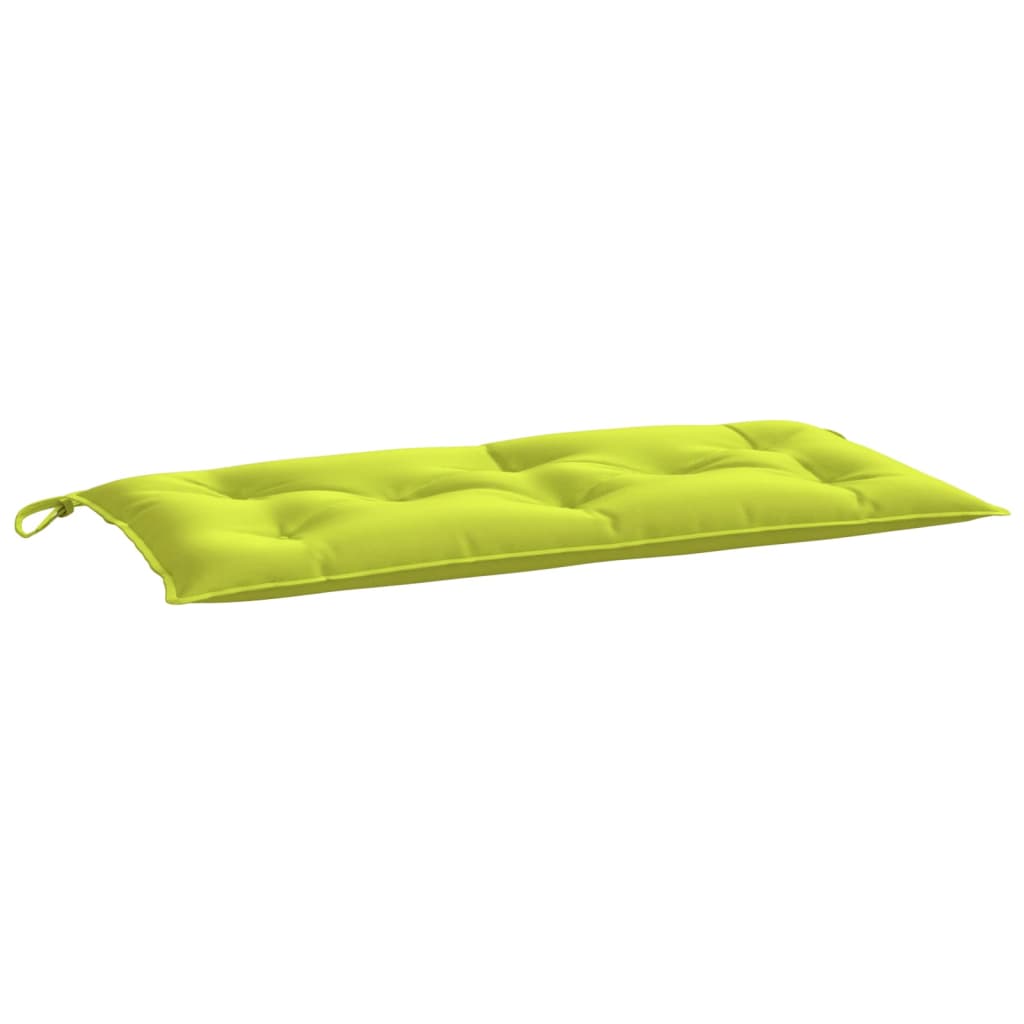 Vidaxl Garden Bench Cushion 100x50x7 CM Oxford Stoff Clear Green