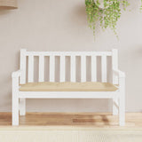 Vidaxl Garden Bench Kissen 120x50x7 cm Oxford Stoff Beige