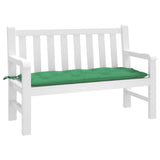 Vidaxl Garden bench cushion 120x50x7 cm Oxford fabric green