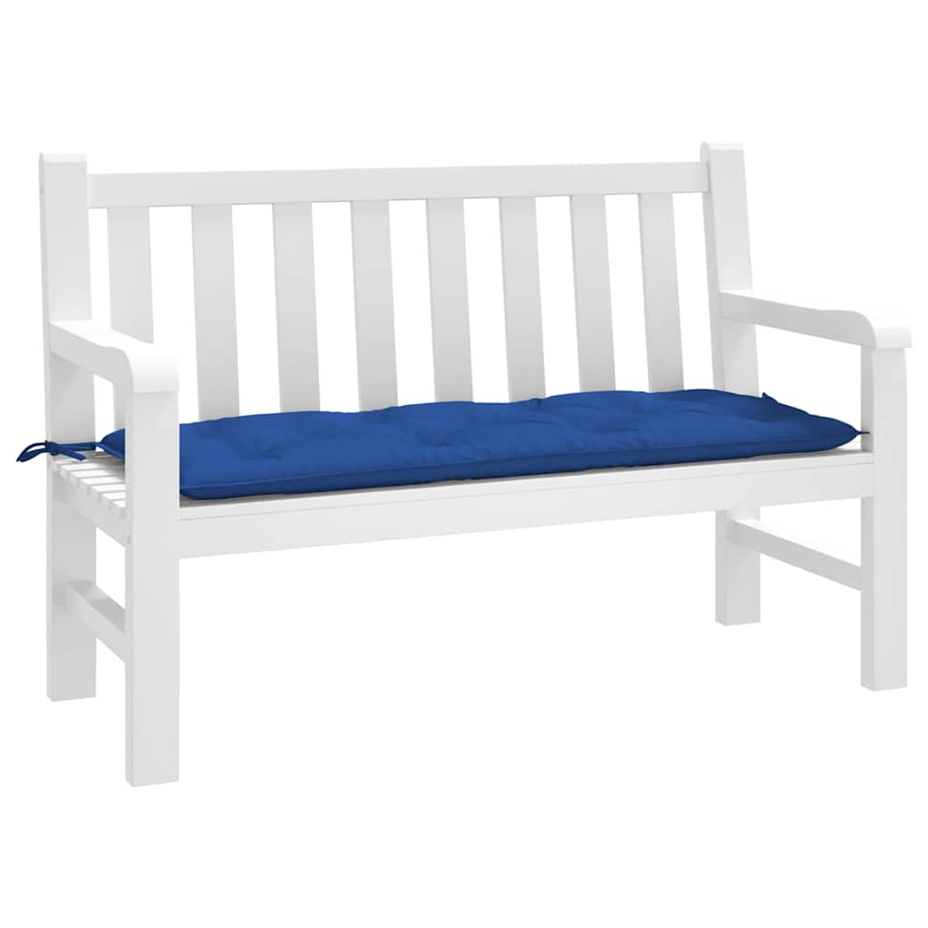Vidaxl tuinbankkussen 120x50x7 cm oxford stof blauw