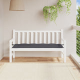 VIDAXL Garden Bench blazina 150x50x7 cm Oxford tkanina antracit -barva