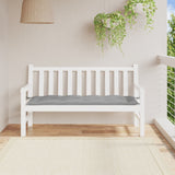 VIDAXL Garden Bench Blaža 150x50x7 cm Oxford tkanina siva