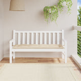 VIDAXL Garden Bench Blaža 150x50x7 cm Oxford tkanina bež