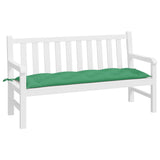 VIDAXL Garden Bench Blaža 150x50x7 cm Oxford tkanina zelena