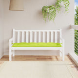 VIDAXL Garden Bench blazina 150x50x7 cm Oxford tkanina prozorna zelena