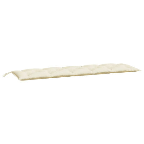 Vidaxl tuinbankkussen 180x50x7 cm oxford stof crèmewit